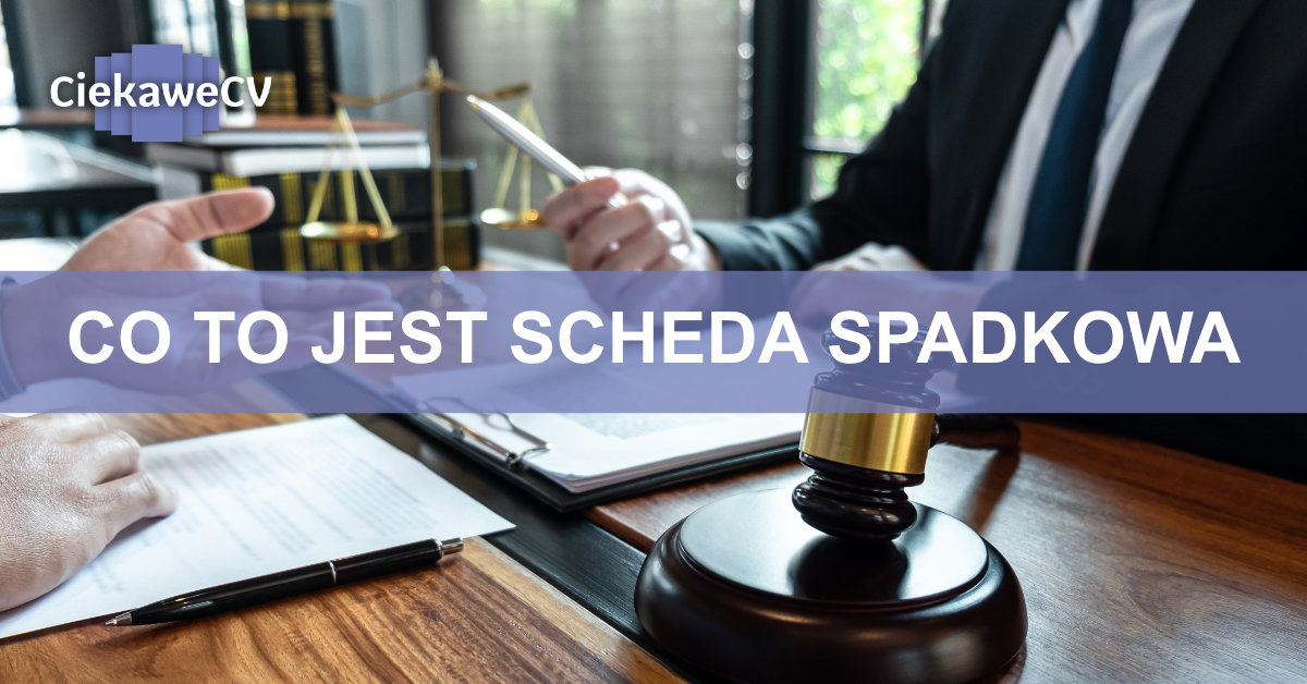co to jest scheda spadkowa