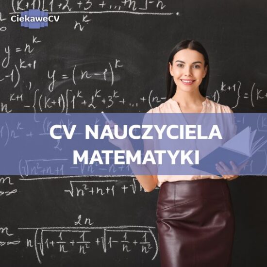 CV nauczyciela matematyki wzór: jak stworzyć idealny życiorys?