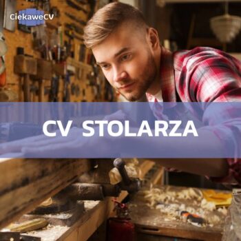 Cv stolarza