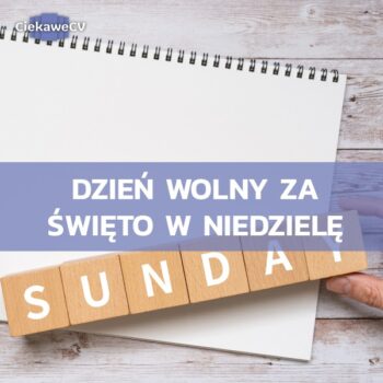 Dzien wolny za swieto w niedziele
