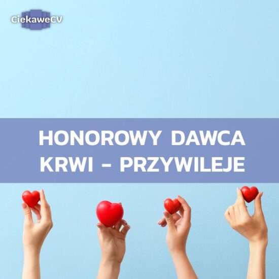 Honorowy Dawca Krwi – przywieleje, na jakie może liczyć