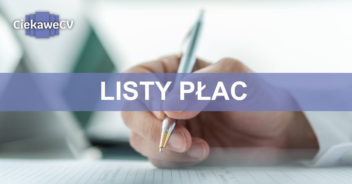 listy płac