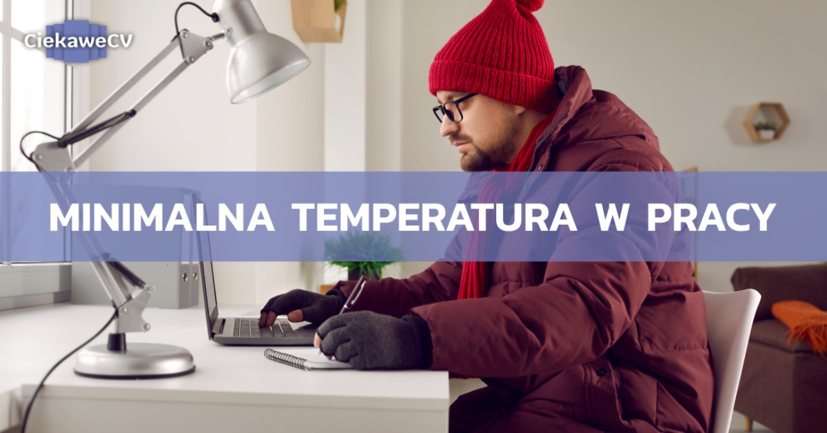 Minimalna temperatura w pracy