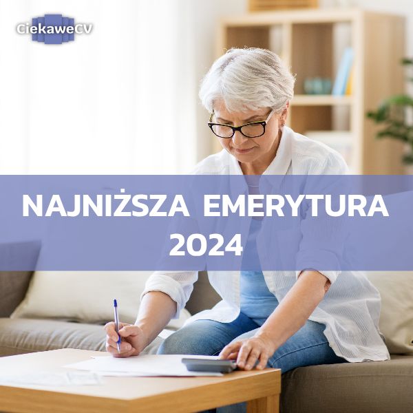 Najnizsza emerytura 2024