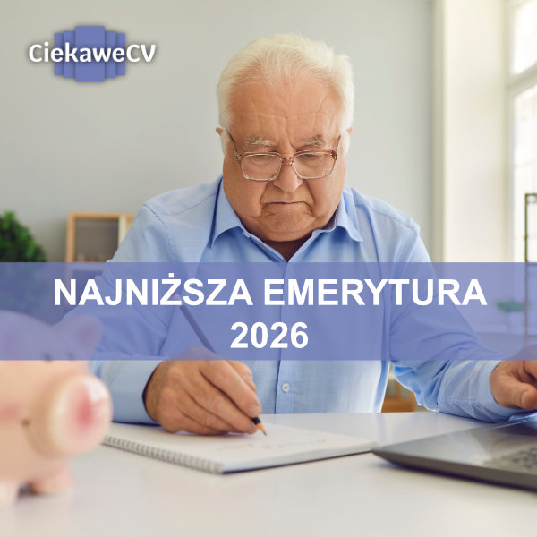 najniższa emerytura 2026