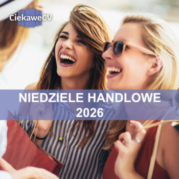 niedziele handlowe 2026
