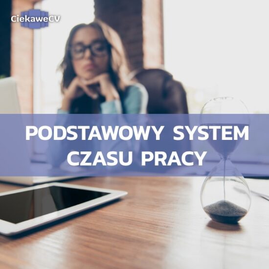 Na czym polega podstawowy system czasu pracy?