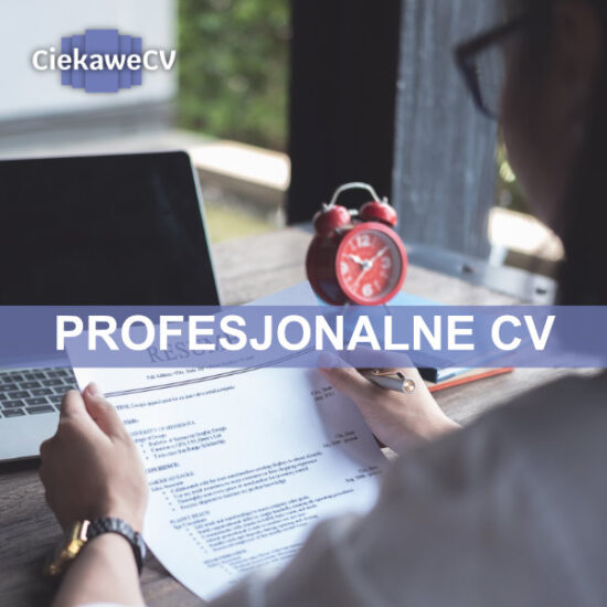 Profesjonalne CV w kilka minut – jak wygląda profesjonalne CV?