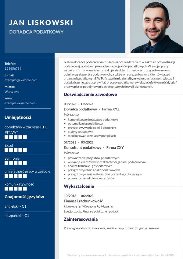 Profesjonalne cv innowacyjne