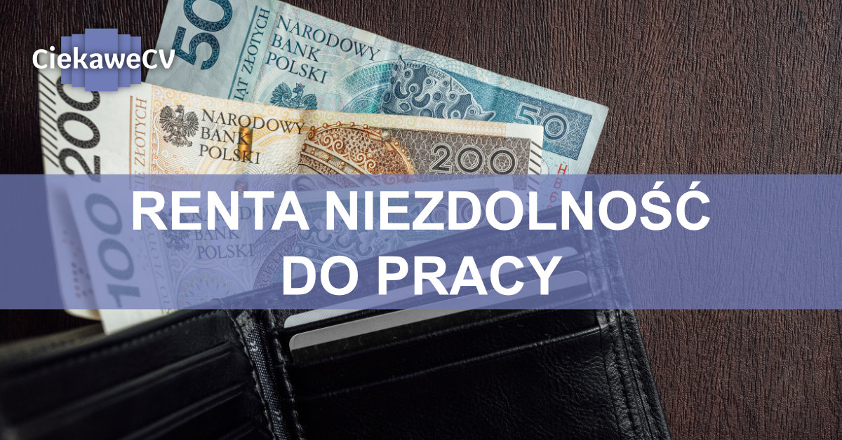 renta niezdolność do pracy
