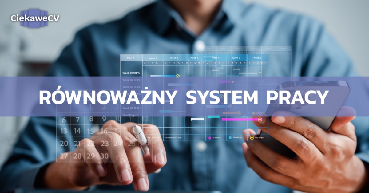 Rownowazny system pracy