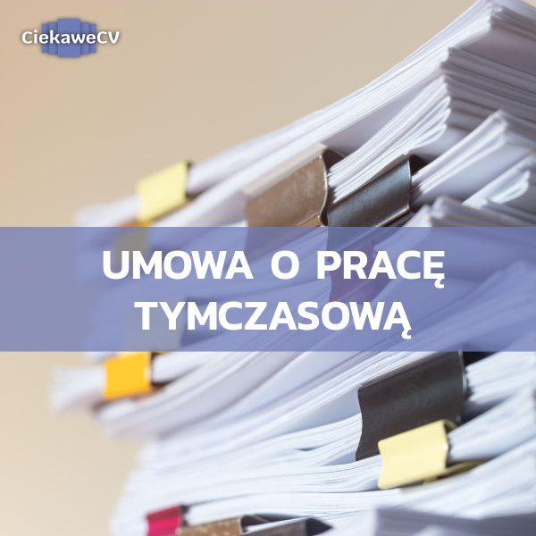 Umowa o prace tymczasowa