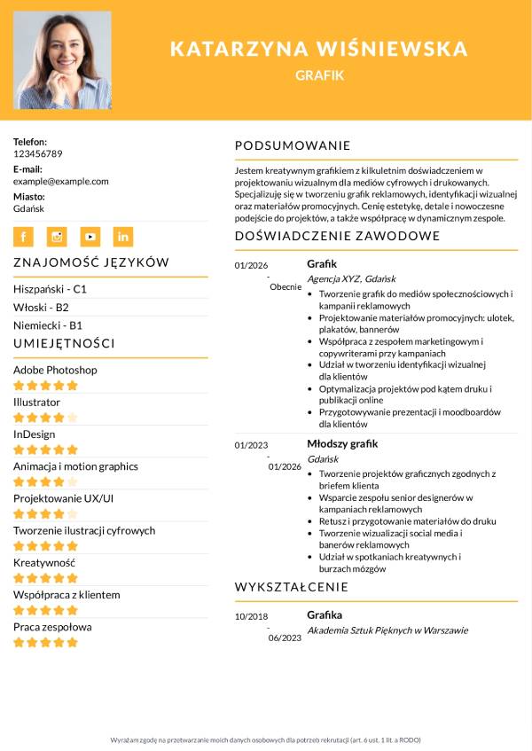 Uniwersalny cv druk pdf