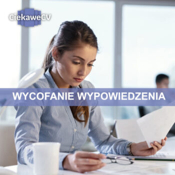 wycofanie wypowiedzenia