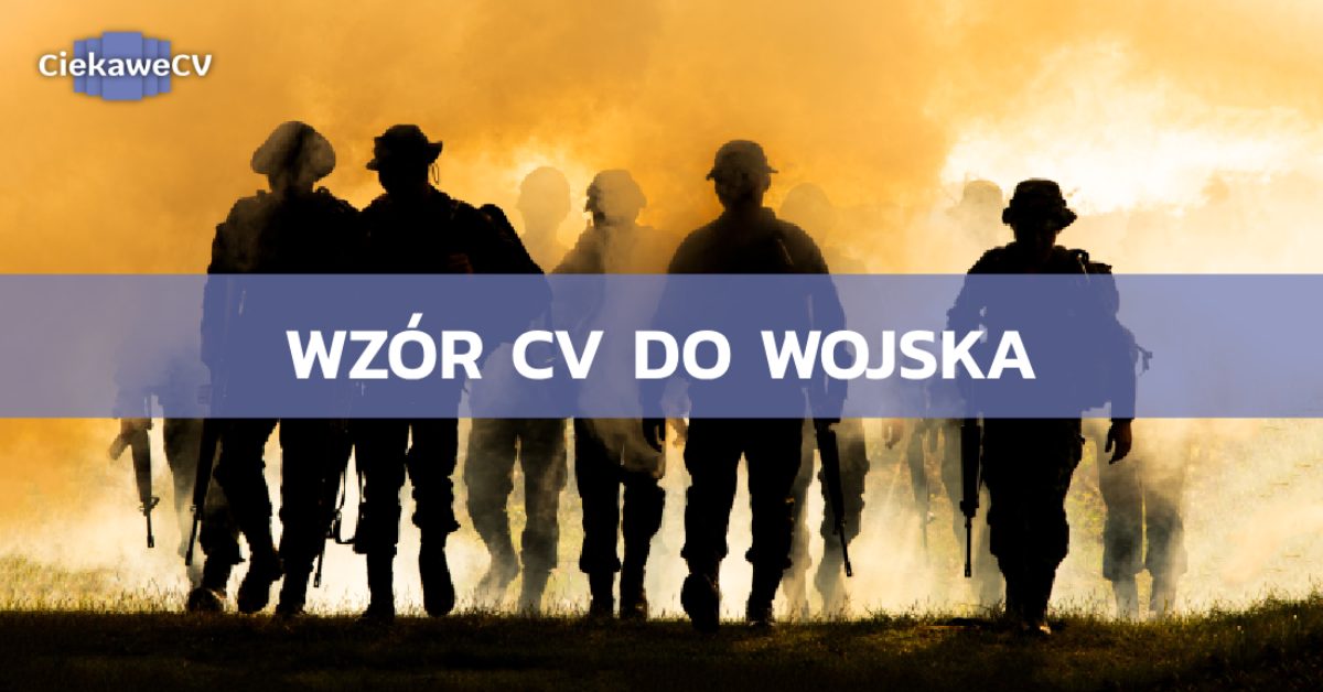 Wzor cv do wojska