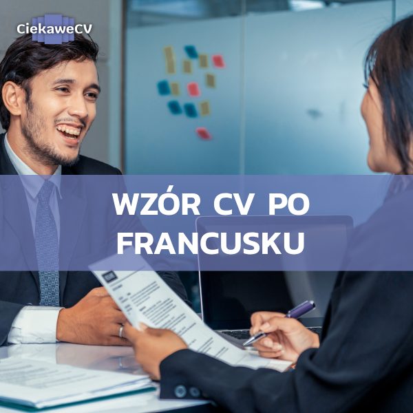 Wzor cv po francusku